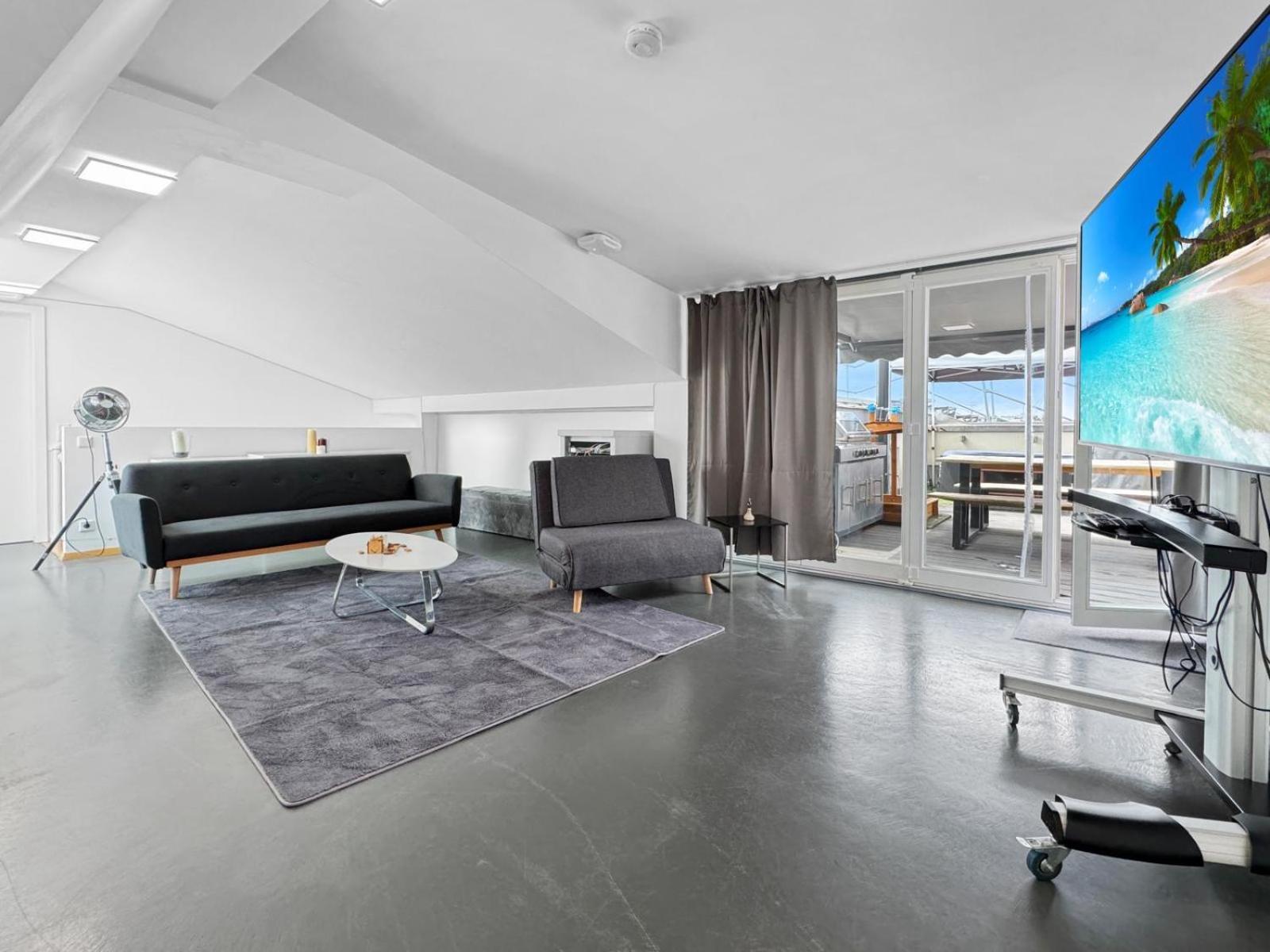 6 Zimmer Maisonette-Penthouse Pool Dachterrasse Luxus Munich Exterior photo